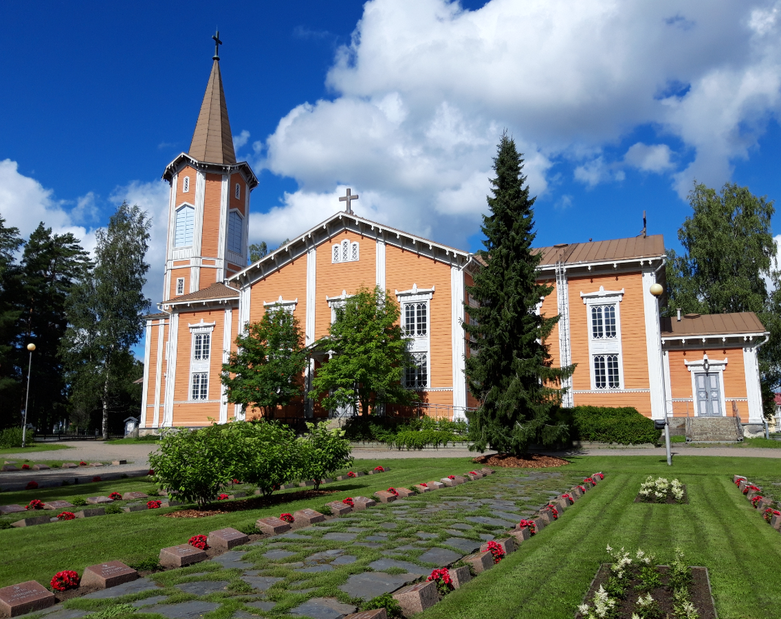 Kirkko Suonenjoen seurakunnan kirkko