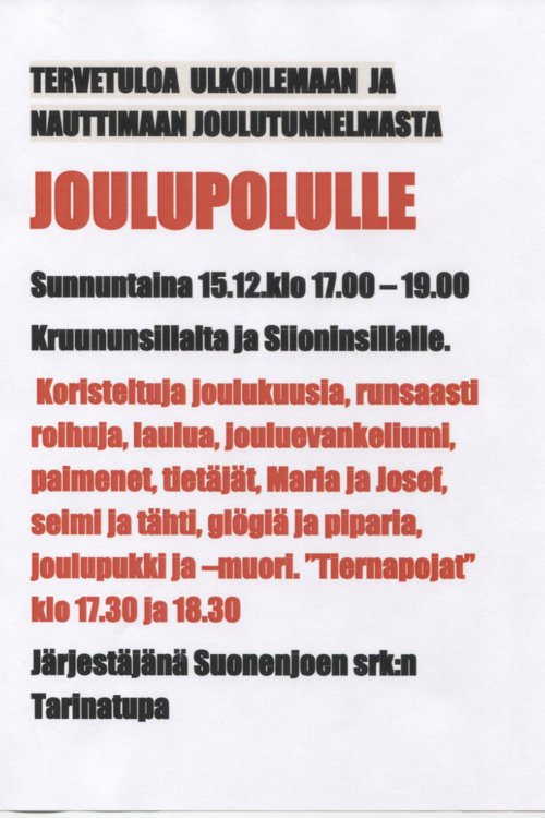 Joulupolku Joulupolku