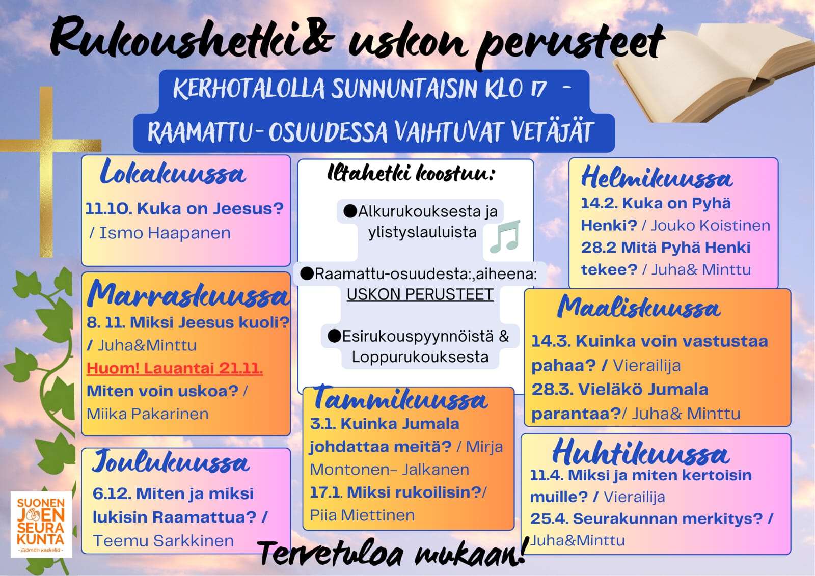Rukoushetki ja uskon perusteet