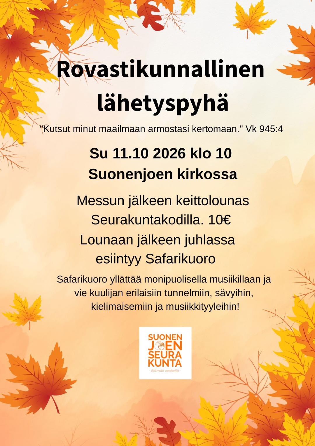 Tule osallistumaan ja kuuntelemaan
